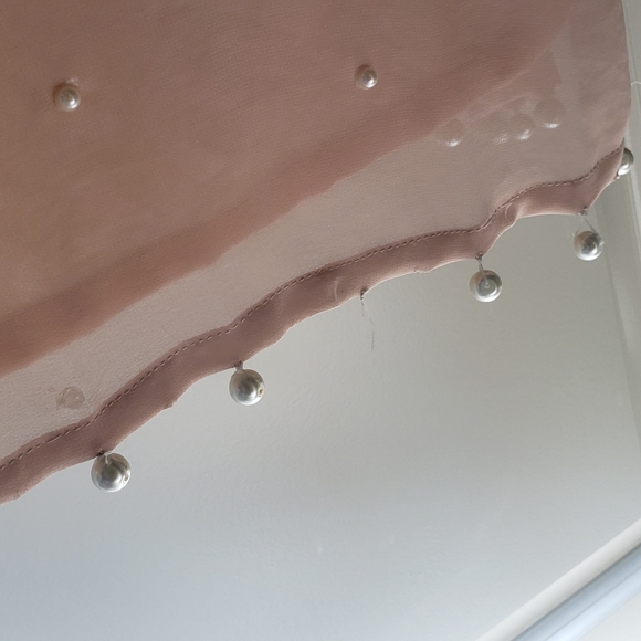 Kameez sz M/L Beige/peach pearls - Picture 8 of 10